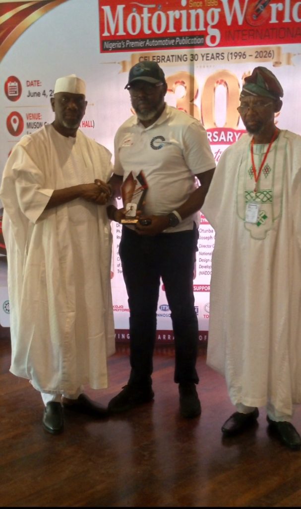 Cedric Masters Wins "Indigenous Auto Enterprise" Award at Motoringworld @30